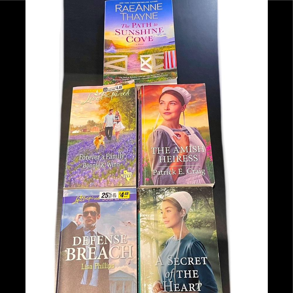 Amish Stories + RaeAnne Thayne’s The Path to Sunshine Cove 5 Book Bundle